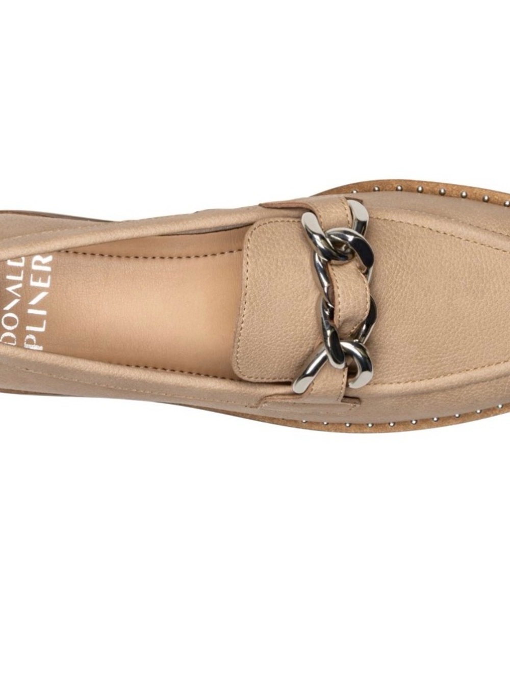 Donald J. Pliner NWOT Women’s Shelda Loafers with Chain Trim